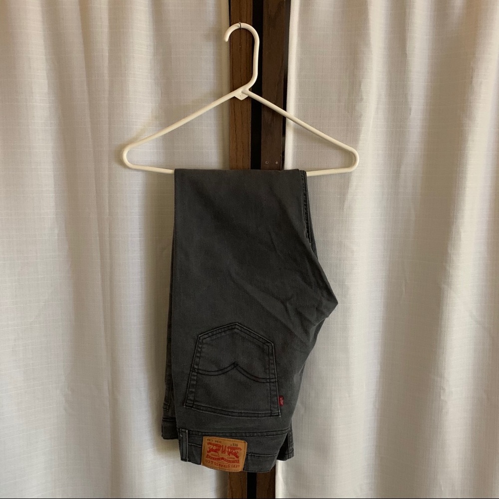 511 Gray Mid Rise Vintage Levi Jeans